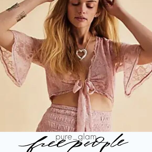 Free People lace mini dress - Picture 6 of 7